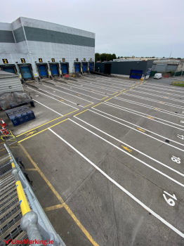 UV Line Marking for Safety Walkways & Loading Bays