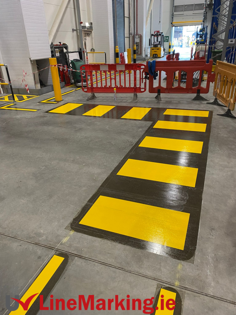 Safety Walkways with UV Line Marking