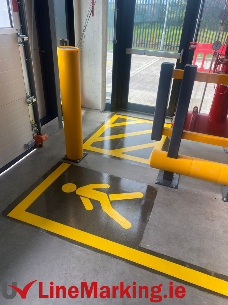 Safety Walkways with UV Line Marking