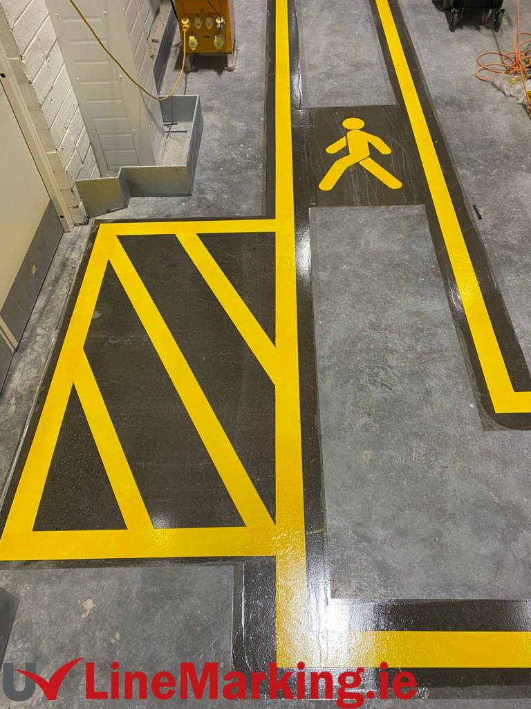 Safety Walkways with UV Line Marking