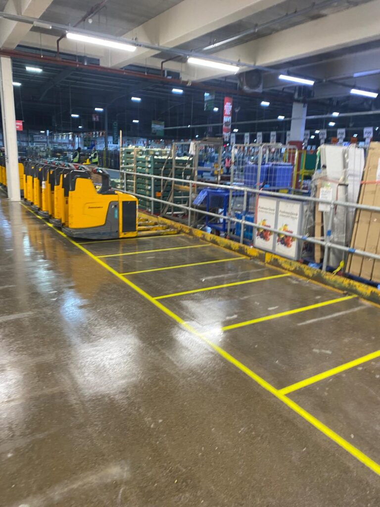 Forklift Parking Spaces