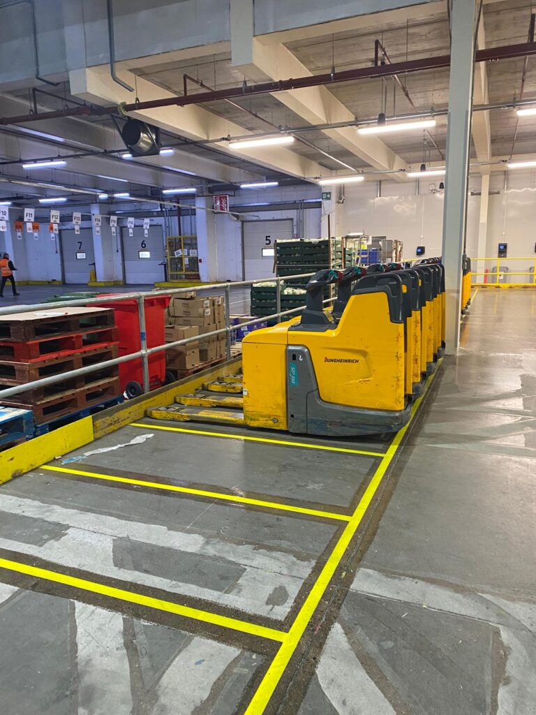 Forklift Parking Spaces