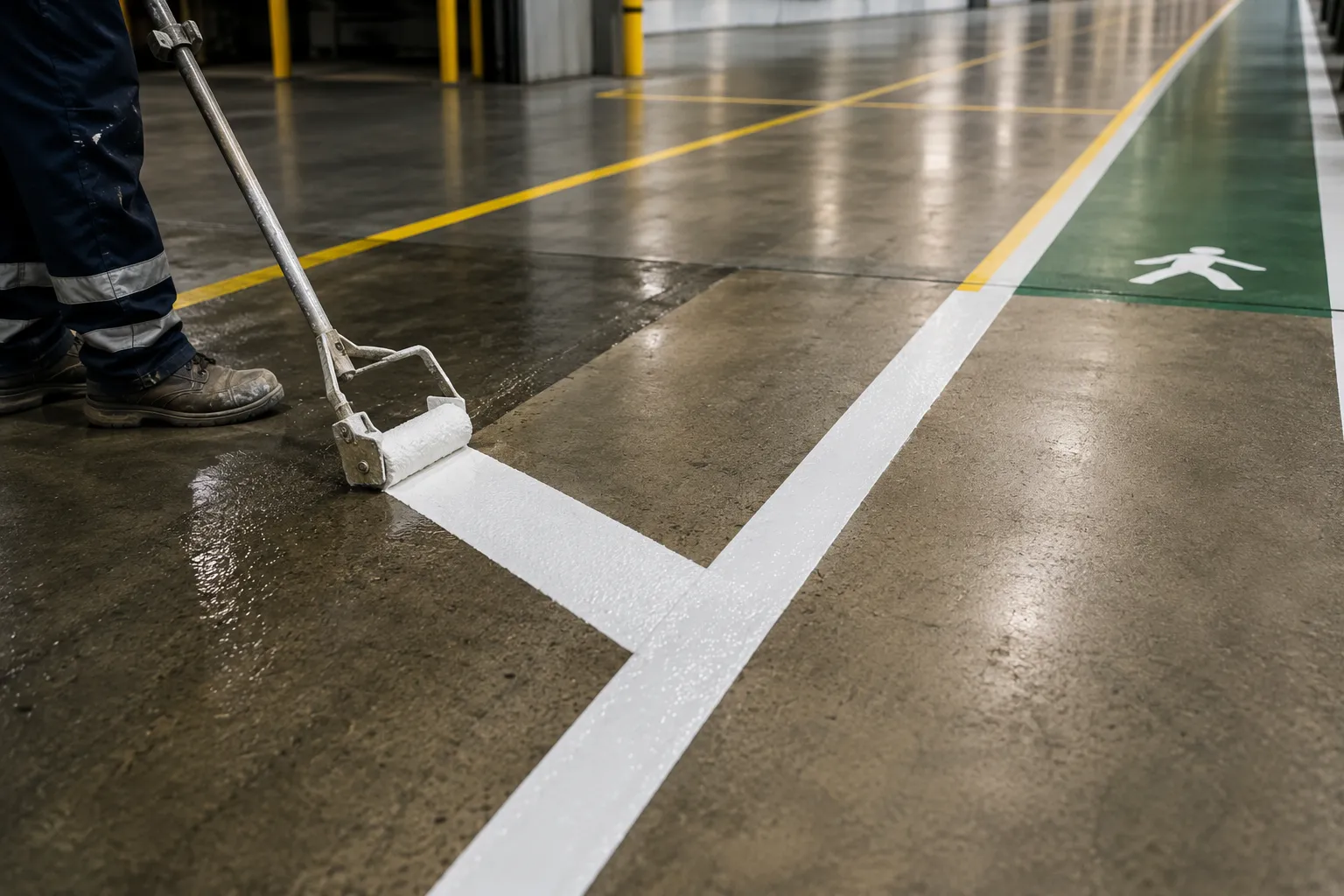 Guide to line marking cure and return-to-service times 